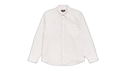 Stussy Oxford Shirt White Stripe