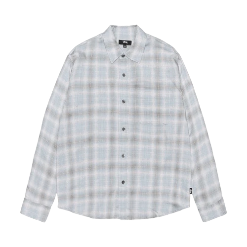 Stussy Matthew Printed Shirt 'Light Blue'