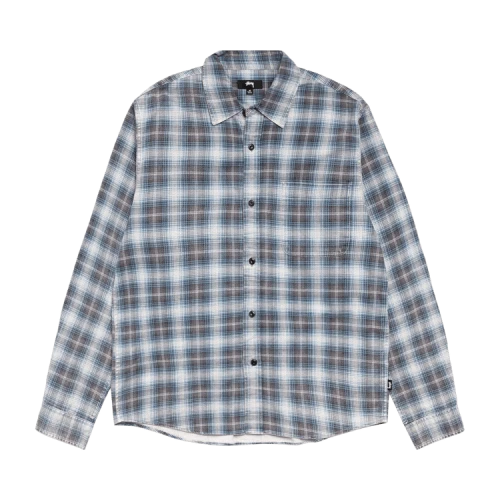 Stussy Dax Printed Shirt 'Blue'