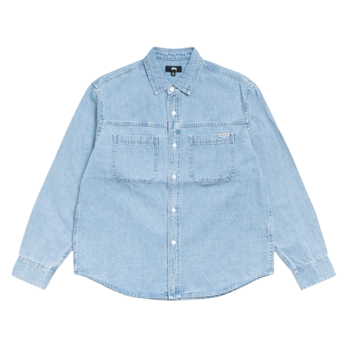 Stussy Work Denim Shirt 'Light Denim'