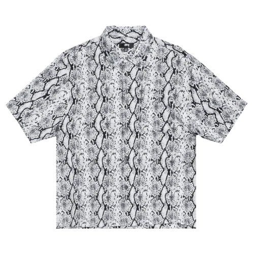 Stussy Python S/S Shirt Grey