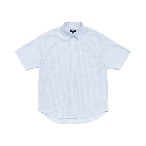 Stussy Standard Short-Sleeve Shirt 'Blue Stripe'