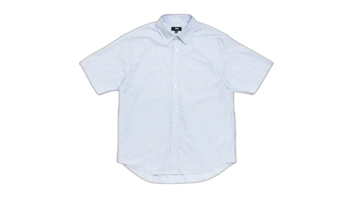 Stussy Standard SS Shirt Blue Stripe
