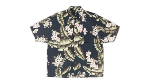 Stussy Hawaiian Floral SS Shirt Black