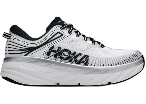 Hoka One One Bondi 7 White Black (Women's)