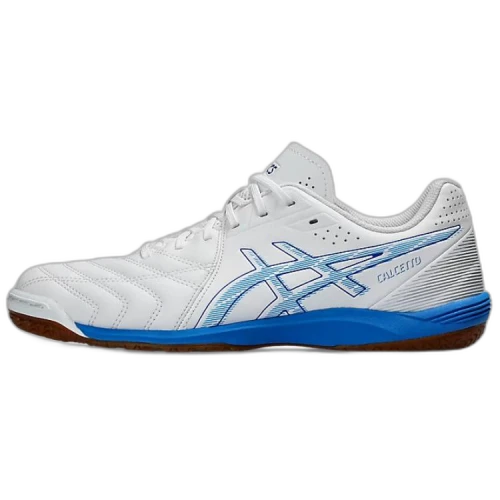 ASICS Calcetto WD 9 2E Wide 'White Electric Blue'