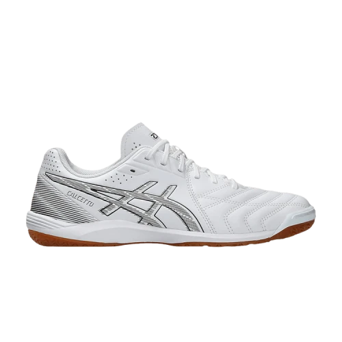 ASICS Calcetto 9 2E Wide 'White Gunmetal'