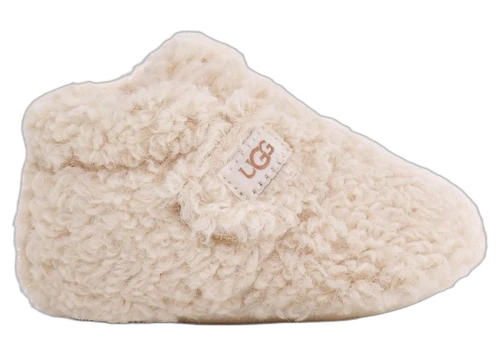 UGG Bixbee Bootie Natural Curly Faux Fur (Infant)
