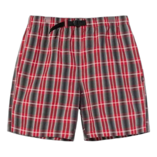 Stussy Nepal Plaid Mountain Short 'Red'