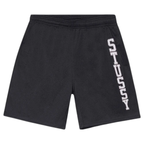 Stussy Collegiate Mesh Shorts Black