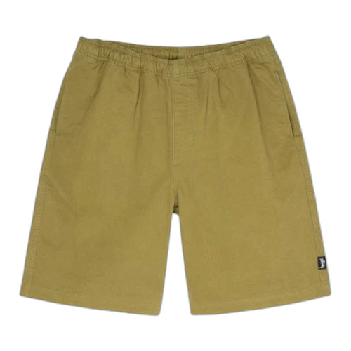 Stussy Brushed Beach Short 'Bright Olive'