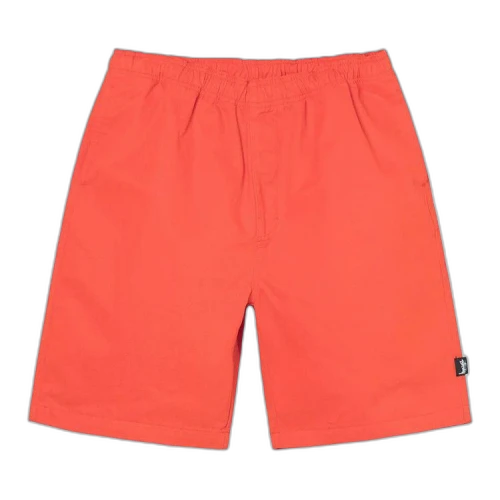 Stussy Brushed Beach Short 'Red Orange'