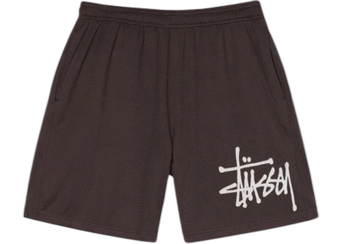 Stussy Big Basic Mesh Short Brown Camo