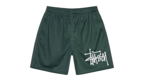 Stussy Big Basic Mesh Short Spruce