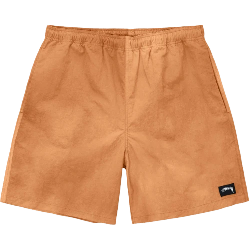 Stussy Wave Dye Nylon Short Orange