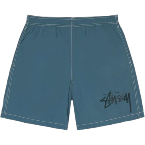 Stussy Big Stock Nylon Short 'Atlantic'