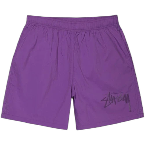 Stussy Big Stock Nylon Short Purple