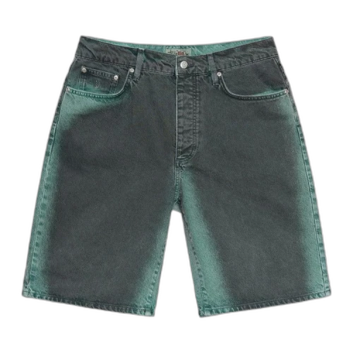 Stussy Spray Dye Big Ol' Shorts Black