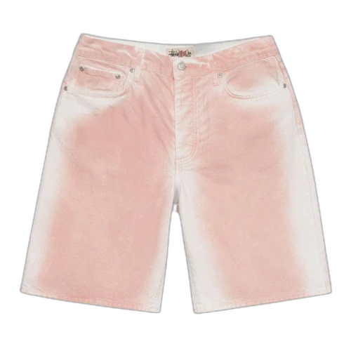 Stussy Spray Dye Big Ol' Shorts 'Faded Pink'