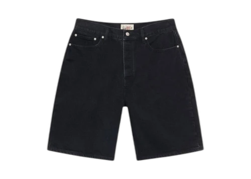 Stussy Big Ol Denim Shorts Blac Black
