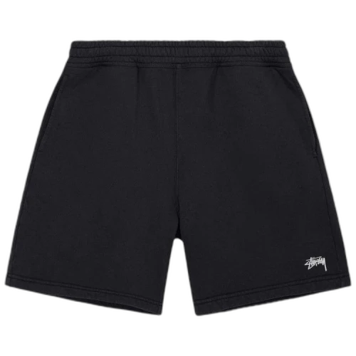 Stussy Stock Logo Shorts 'Washed Black'