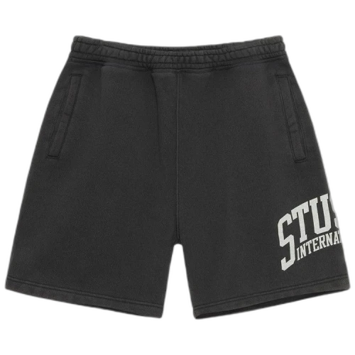 Stussy International Fleece Short Washed Black