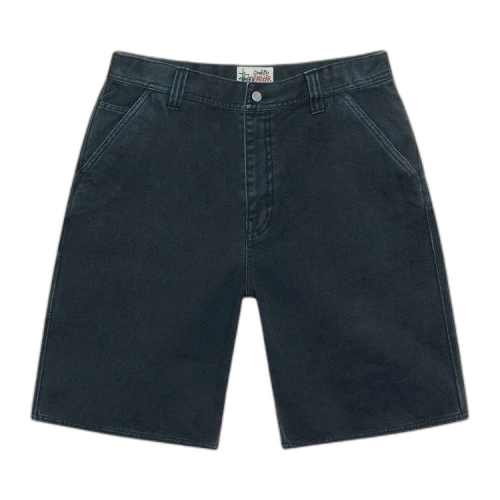 Stussy Washed Canvas Work Short Black