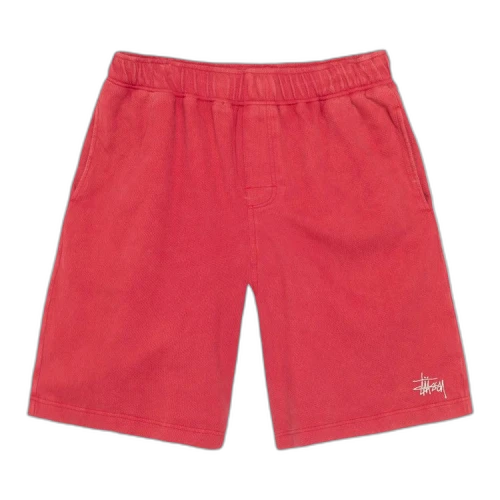 Stussy Double Layer Jersey Short 'Red'