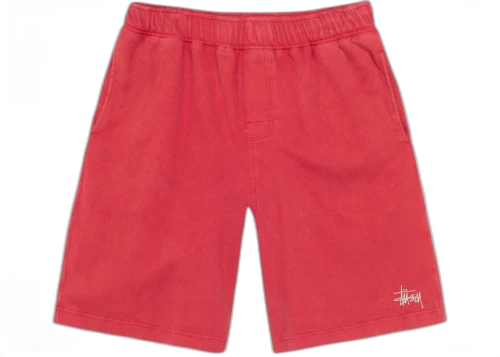 Stussy Double Layer Jersey Short Red