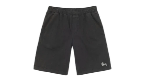 Stussy Double Layer Jersey Short Black