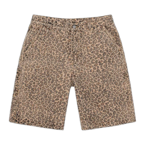 Stussy Denim Work Short 'Leopard'