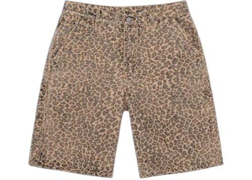 Stussy Denim Work Short Leopard