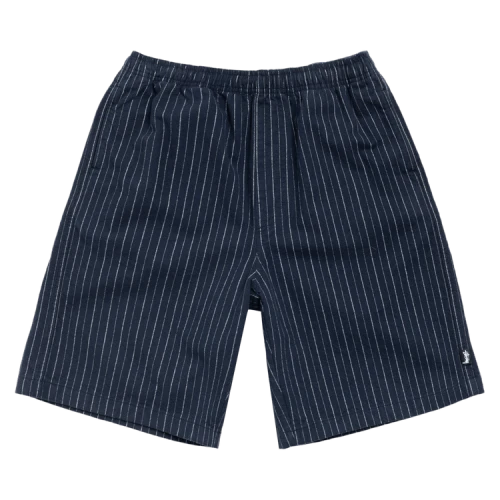 Stussy Baggy Beach Short Navy Stripe
