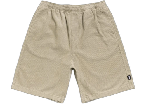 Stussy Baggy Twill Cord Beach Short Khaki