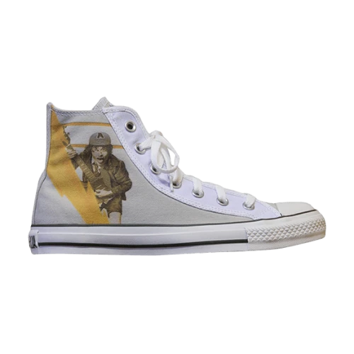 AC/DC x Converse Chuck Taylor All Star Hi Top 'Natural Blue'