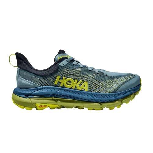Hoka Mafate Speed 4 'Stone Blue Dark Citron'