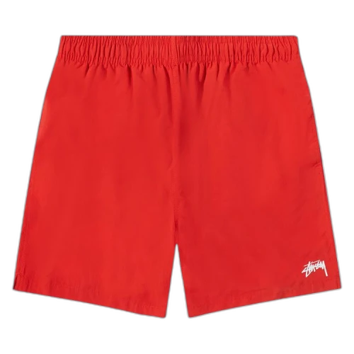 Stussy Stock Water Short 'Bright Red'