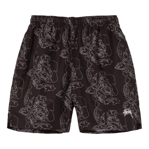 Stussy Roses Water Short 'Black'