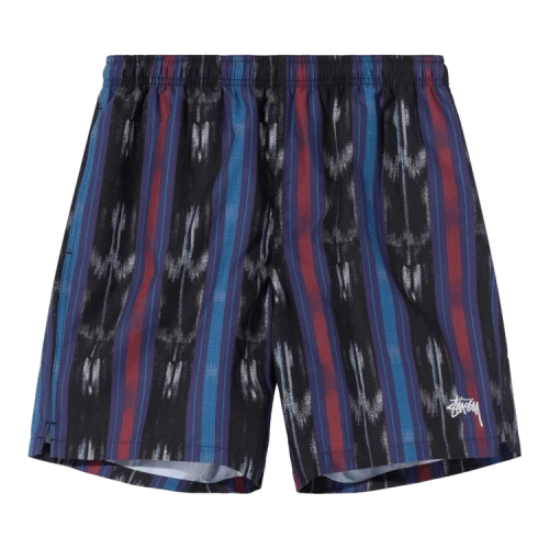Stussy Ikat Stripe Water Short 'Black'