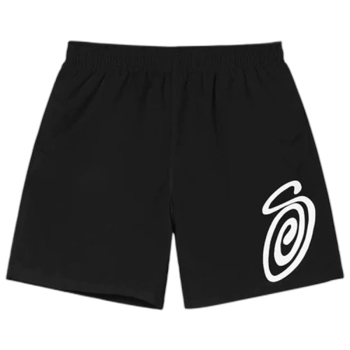 Stussy Curly S Water Short Black