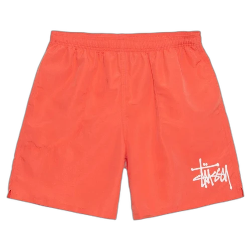 Stussy Big Basic Water Short Coral