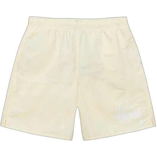 Stussy Big Basic Water Short Cream
