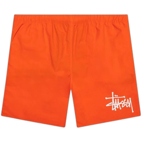 Stussy Big Basic Water Short 'Tangerine'