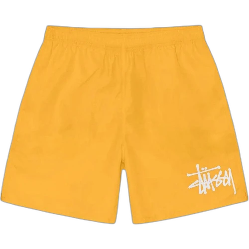 Stussy Big Basic Water Short 'Yellow'