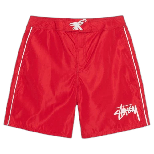 Stussy Big Stock Board Short Red
