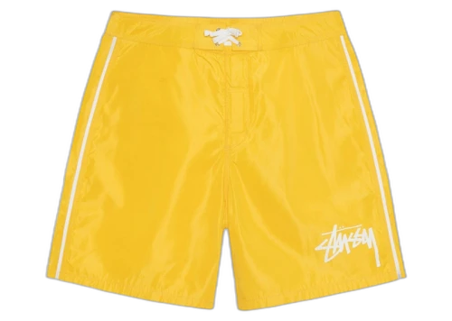 Stussy Big Stock Board Short Yellow