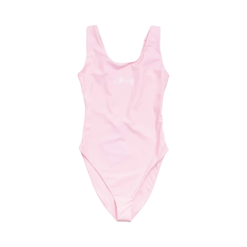 Stussy Surf Stock One Piece Swimsuit 'Pink'