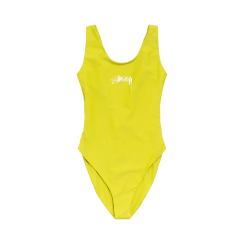 Stussy Surf Stock One Piece Swimsuit 'Yellow'