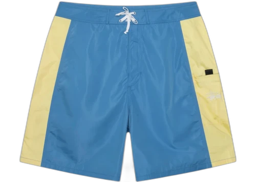 Stussy Paneled Board Short Blue