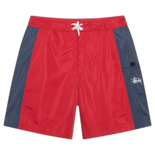 Stussy Paneled Board Short 'Red'